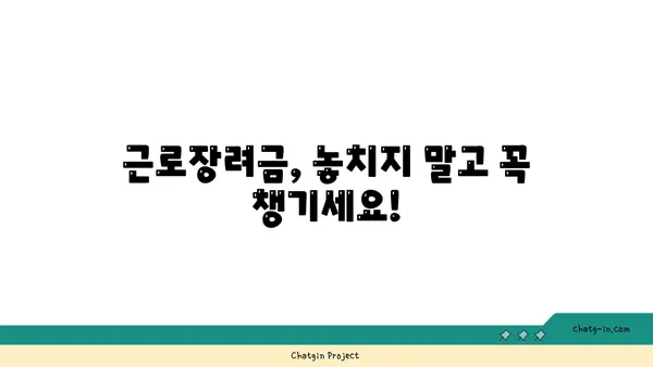 근로장려금, 궁금증 해소! 알쏭달쏭 오해 풀고 혜택 챙기세요 | 근로장려금, 오해, 혜택, 신청, 조건