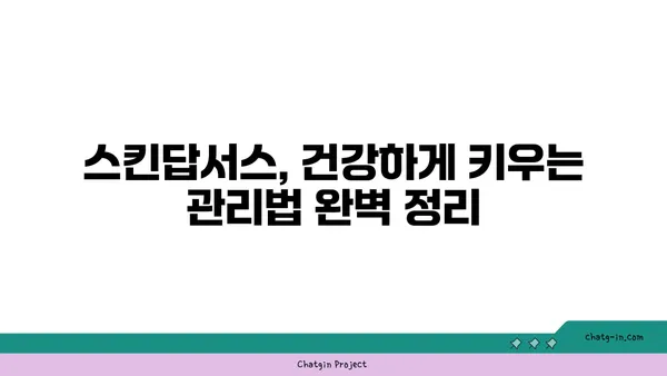 스킨답서스 키우기 완벽 가이드 |  실내 식물, 관리법, 번식, 종류