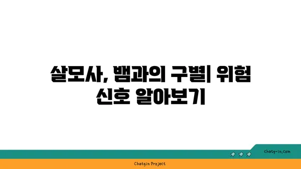 살모사| 우리나라에서 만날 수 있는 독사의 종류와 특징 | 독사, 뱀, 야생동물, 위험, 구별법