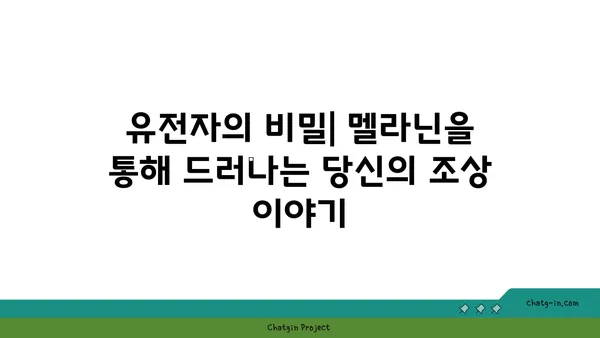 멜라닌의 비밀| 피부색, 머리카락, 눈 색깔의 과학 | 멜라닌, 피부, 색소, 유전, 건강