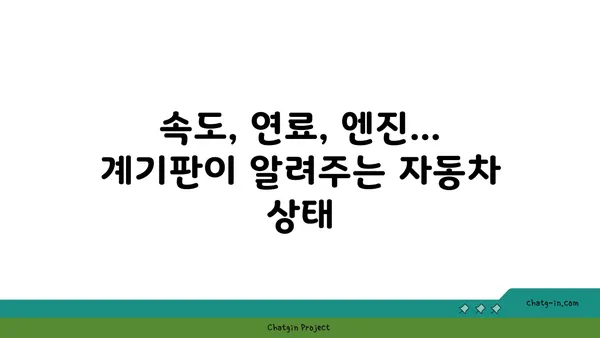 자동차 계기판 이해하기| 운전에 미치는 영향과 주요 기능 | 운전, 안전, 계기판, 자동차