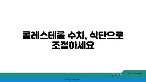 콜레스테롤 낮추는 3가지 효과적인 방법 | 건강, 식단, 생활 습관