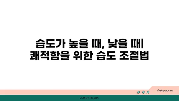 사람이 가장 쾌적하게 느끼는 상대 습도는? | 쾌적함, 실내 습도, 건강, 팁