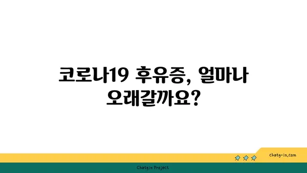 코로나19 후유증, 장기적인 건강 영향| 지금 알아야 할 5가지 주요 사항 | 코로나19, 후유증, 장기 영향, 건강 관리