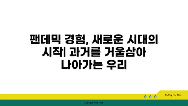 코로나19 팬데믹 이후, 우리 사회는 어떻게 변했을까? | 사회 변화, 지속적인 영향, 새로운 시대