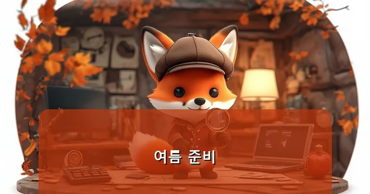 여름 준비 - whcksdid.kr 캐릭터