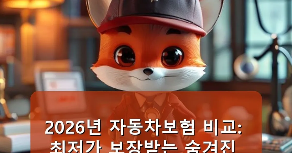 자동차보험 비교 - whcksdid.kr 캐릭터