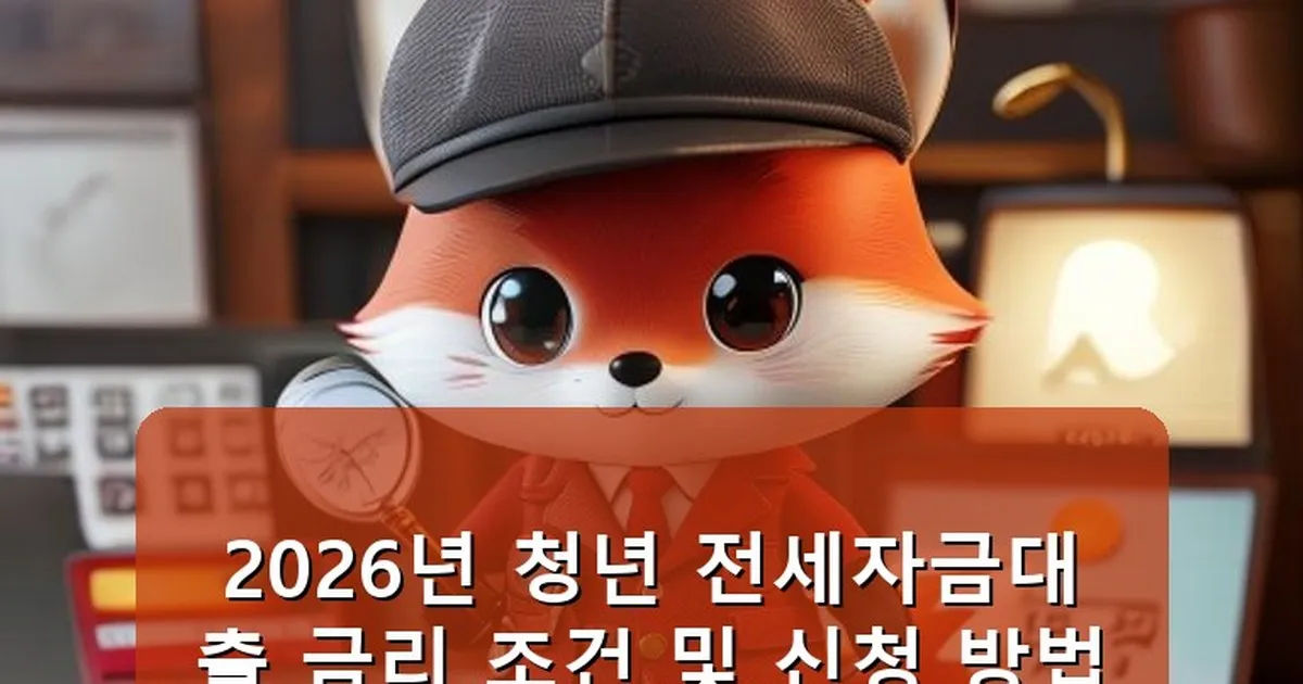 청년 전세자금대출 금리 - whcksdid.kr 캐릭터