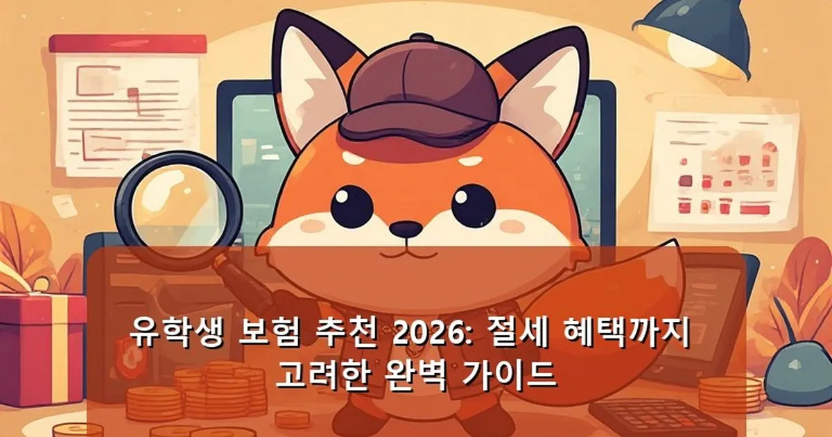 유학생 보험 추천 - whcksdid.kr 캐릭터
