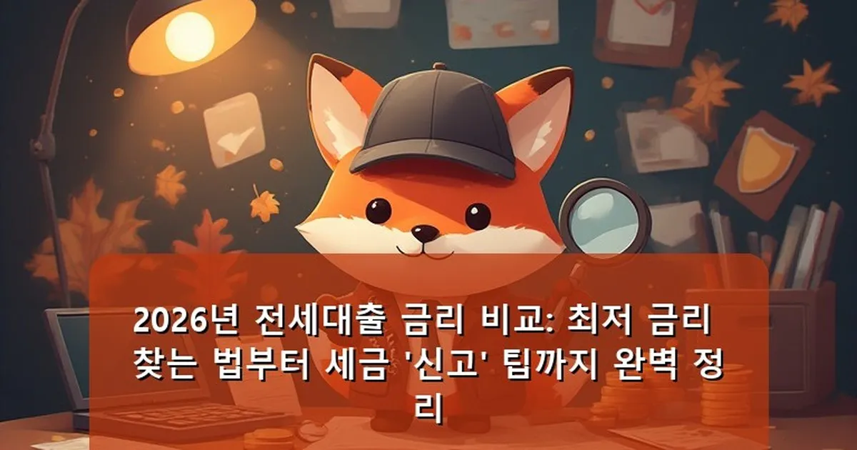 전세대출 금리 비교 - whcksdid.kr 캐릭터