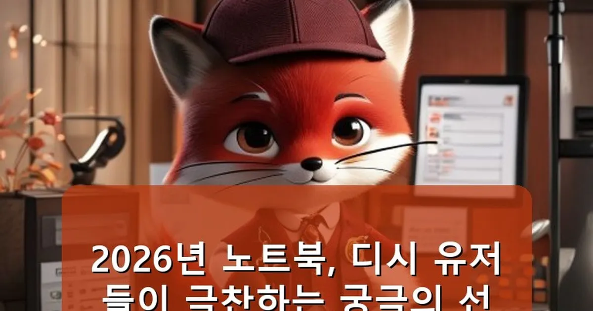 노트북 추천 디시 2026 - whcksdid.kr 캐릭터